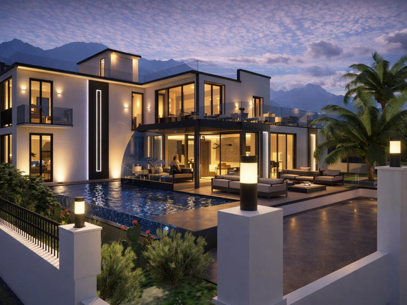 Новая роскошная вилла 4+1