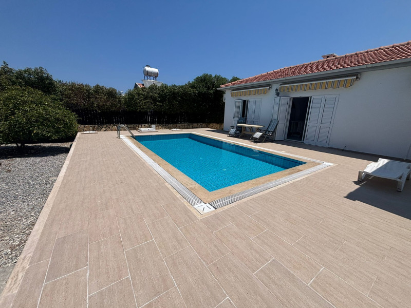 Özel Havuzlu, 3 Odalı Harika Bungalov