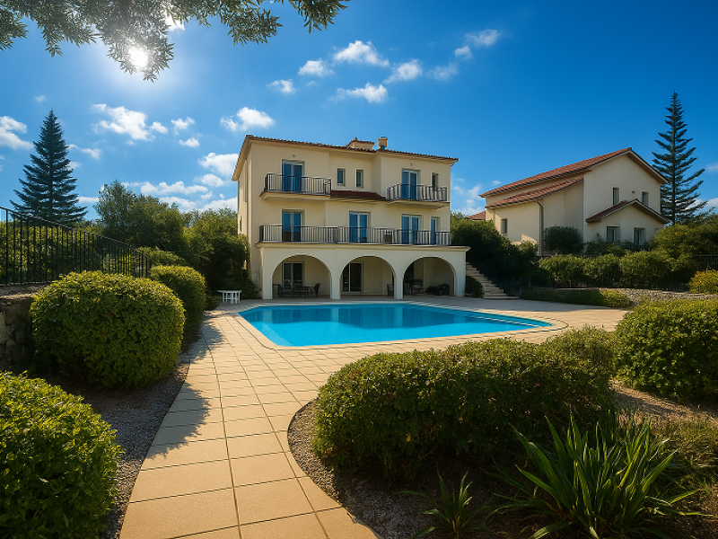 Charming Mediterranean Home with Stunning Sea Views