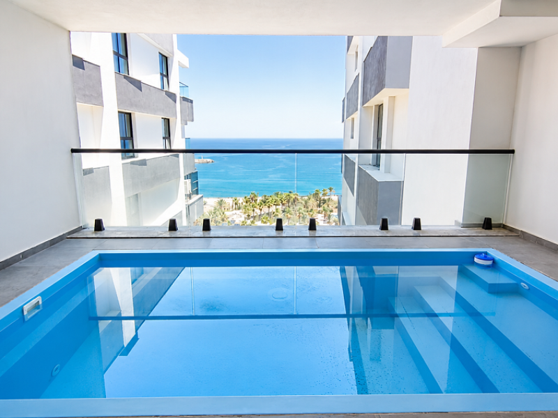 3 Bedroom Apartment with a Private Pool and Panoramic Views