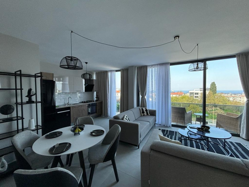 3-Bedroom Apartment With a Nice View In Alsancak